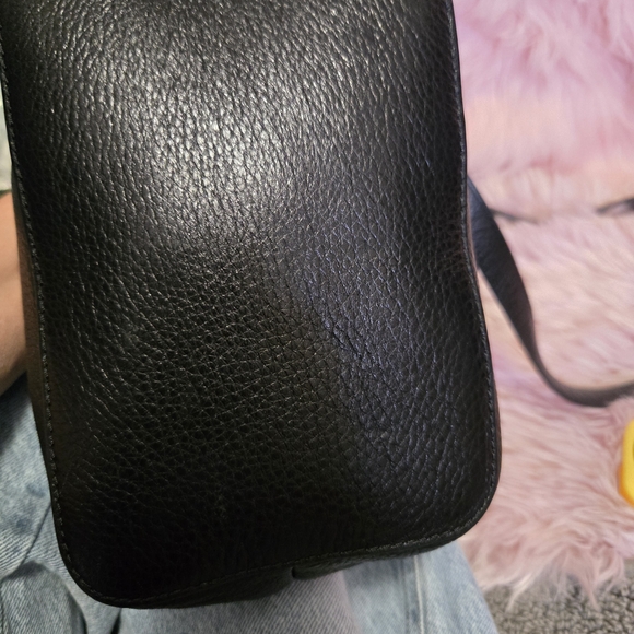 Michael Kors Black Leather Shoulder Bag - Picture 4 of 5